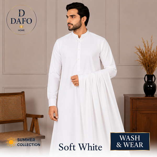 DAFO HOME Premium Wash & Wear – Soft White