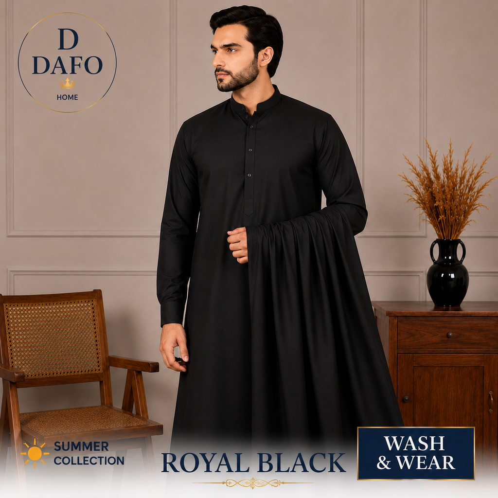 DAFO HOME Premium Wash & Wear – Royal Black