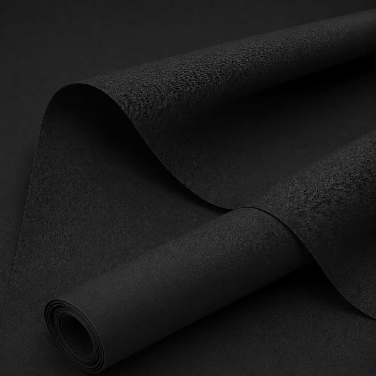 DAFO Home Midnight Black Premium Soft Cotton Unstitched Fabric for Men