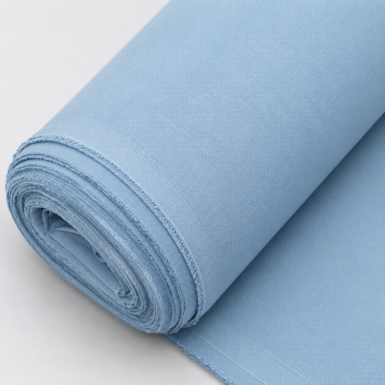 Refreshing Light Blue Cotton Fabric for Men – Summer Comfort Edition