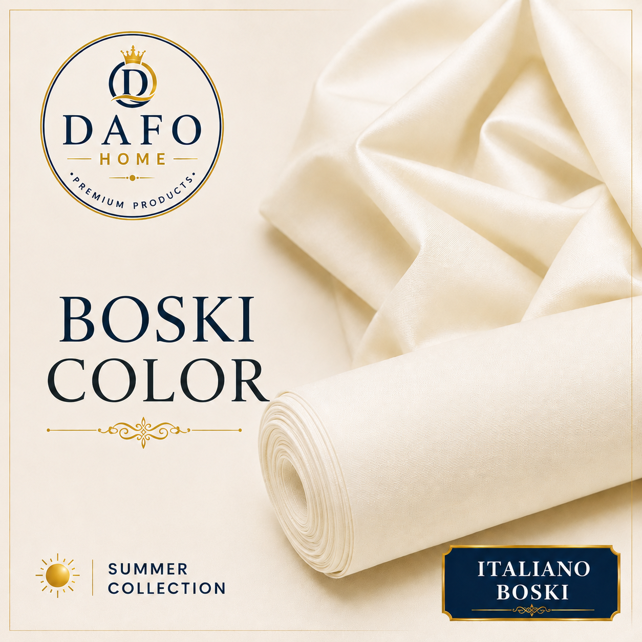Italiano Boski – Off White | Premium Summer Collection