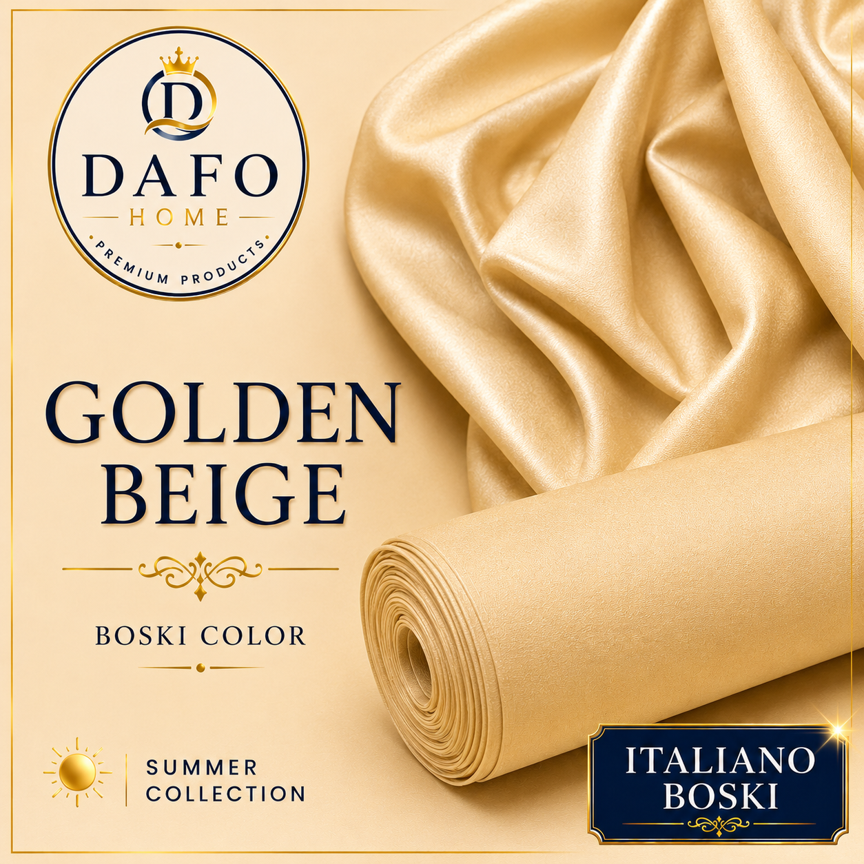 Italiano Boski – GOLDEN BEIGE | Premium Summer Collection